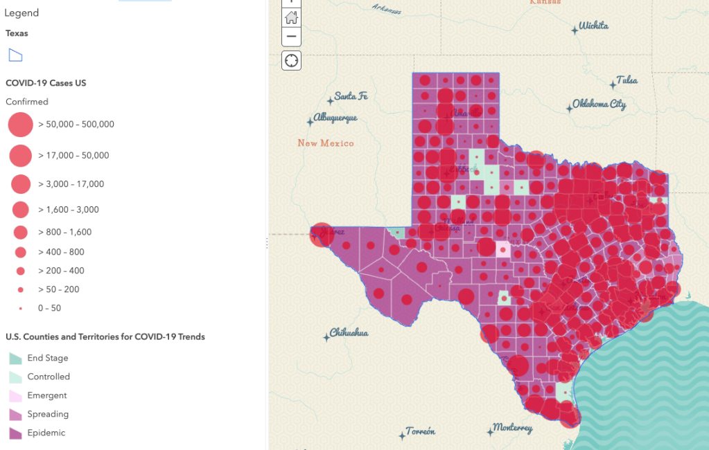 Day 25/26: COVID-19/Map with a new&nbsp;tool