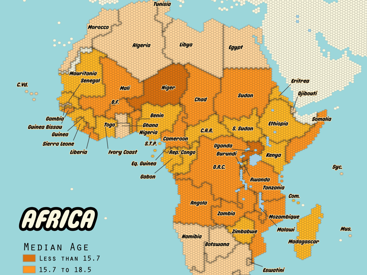 Day 8 Africa, Day 9&nbsp;Hexagons